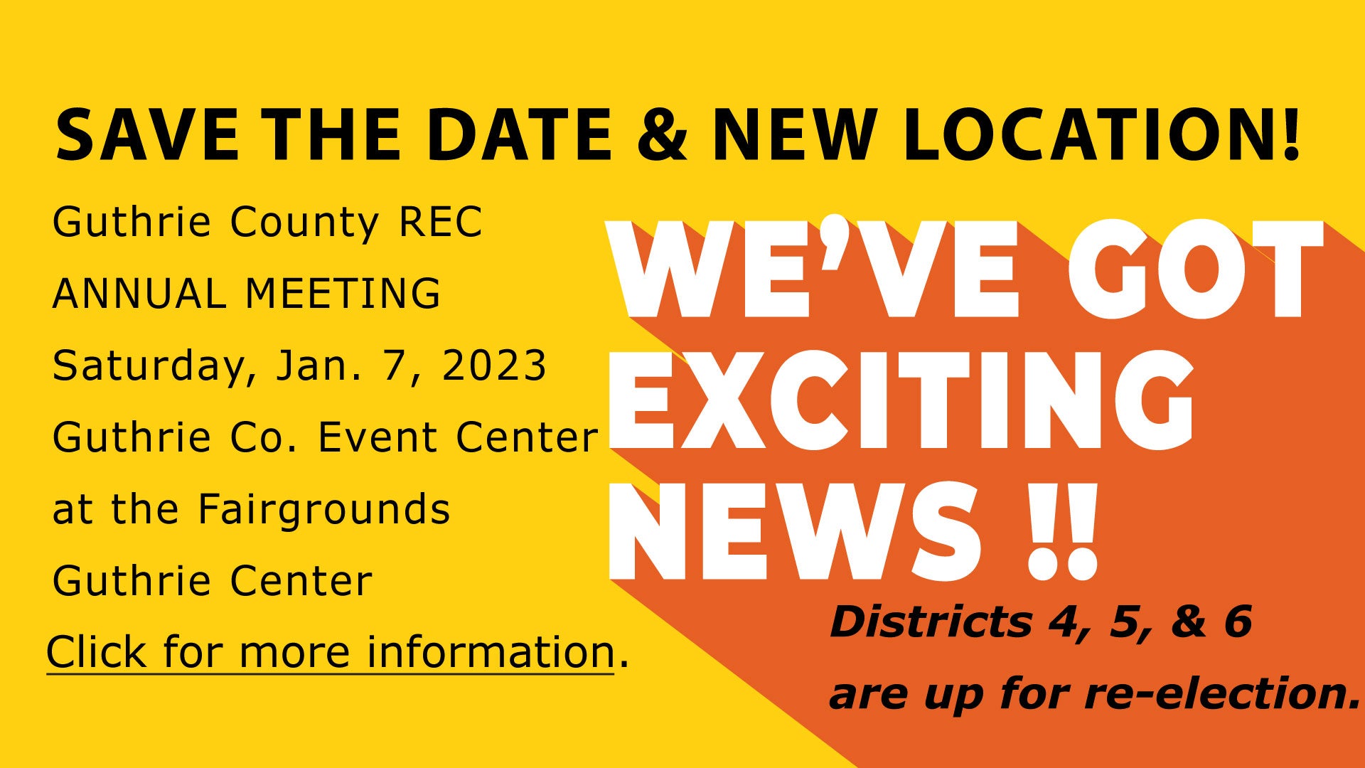 Annual Meeting notice - More information