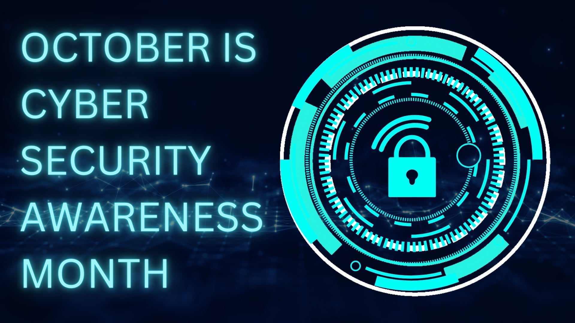 Cyber security awareness month