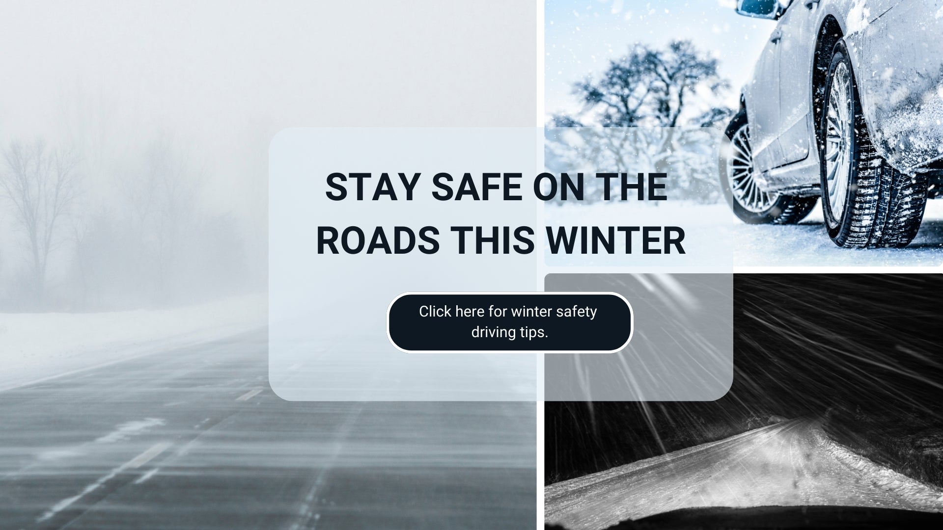 Winter safety driving tips