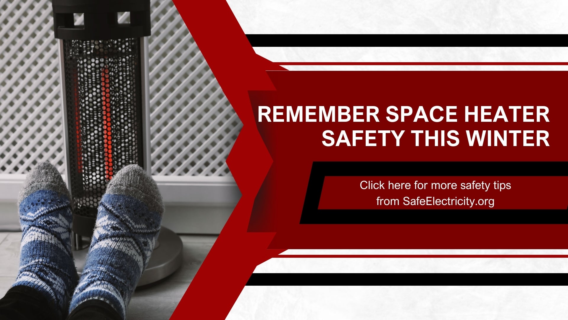 space heater safety reminder