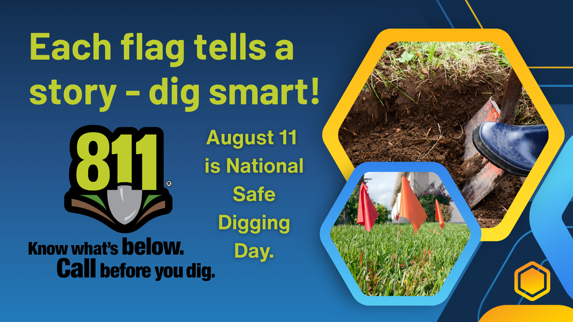 National Safe Digging Day - August 11
