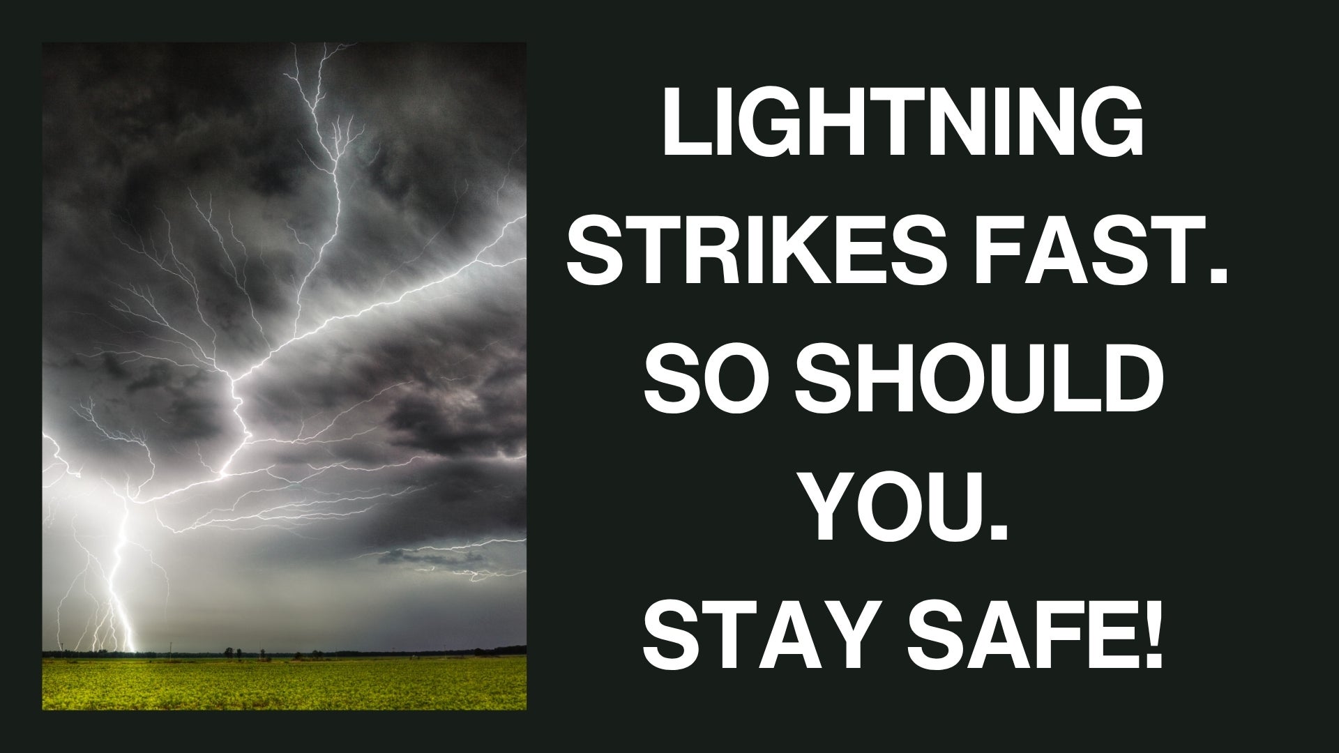 Lightning awareness and safety