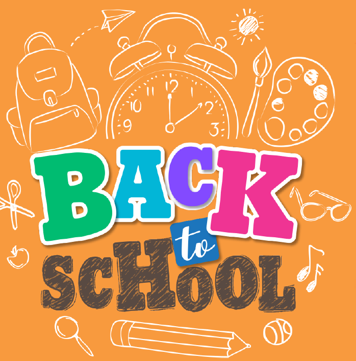 Back to school safety graphic