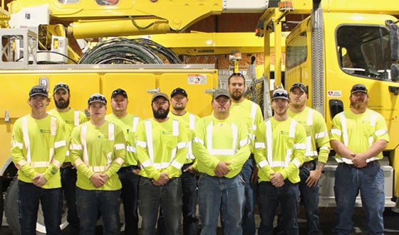 Lineman Staff group photo